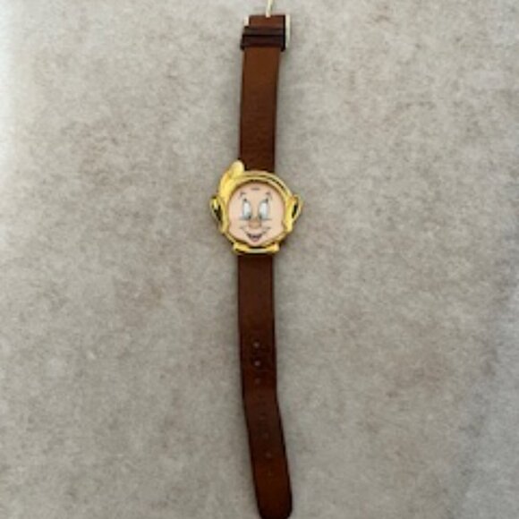 Vintage Timex Disney Dopey seven dwarfs watch w/ /NEW BATTERY - Picture 2 of 6